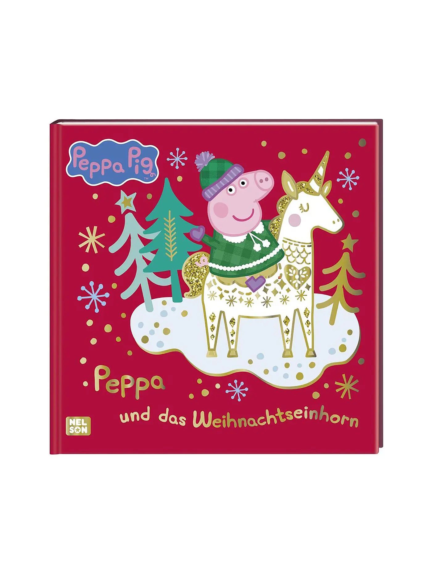 NELSON VERLAG | Buch - Peppa: Peppa und das Weihnachtseinhorn | 